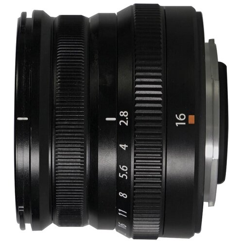 объектив fujinon xf 16mm f 2 8r wr серебристый Объектив Fujinon XF 16mm f/2.8R WR, черный