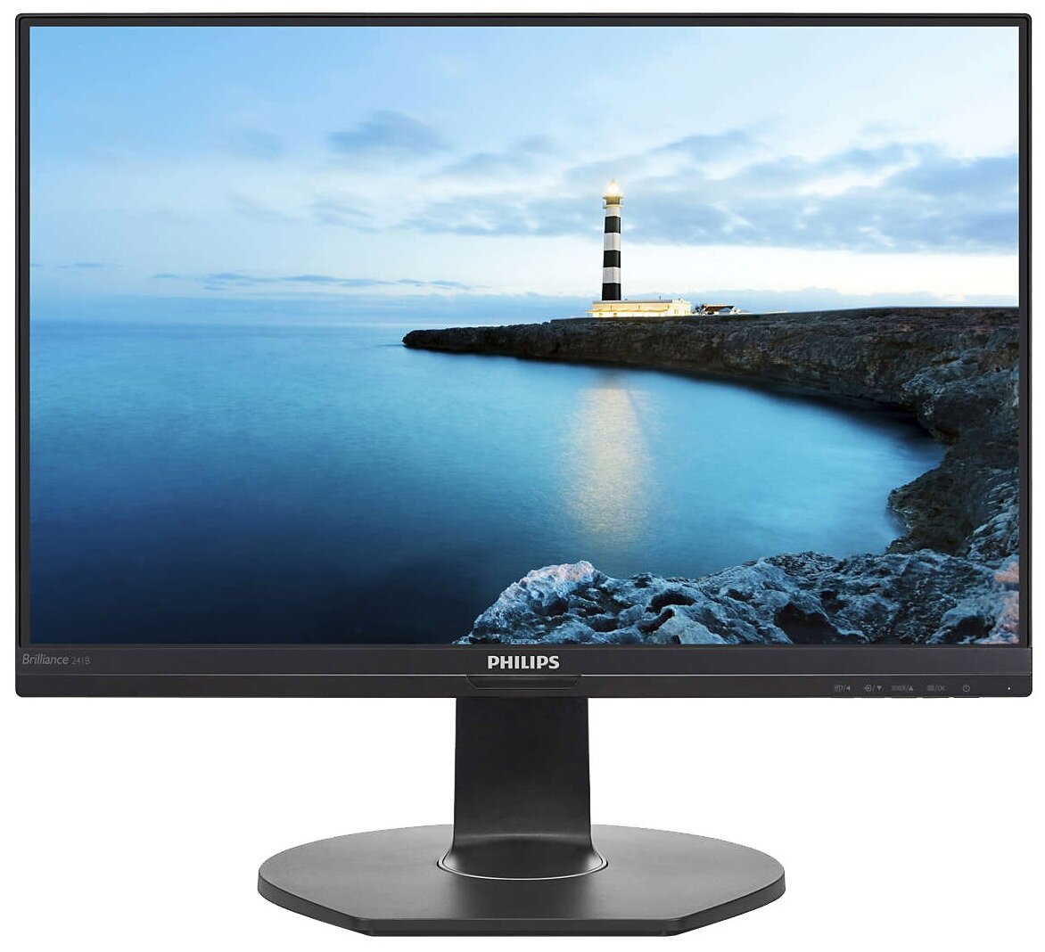 23.8" Монитор Philips 241B7QUPBEB, 1920x1080, 76 Гц, IPS, черный