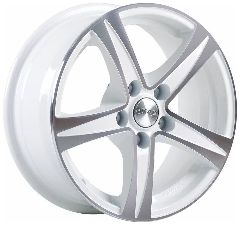 SKAD 1270624 СКАД Sakura R15x6.5 5x112 ET35 CB66.6 Almaz_white