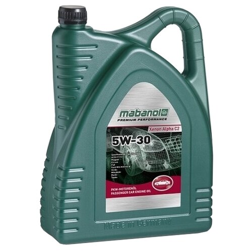 Синтетическое моторное масло Mabanol Xenon Alpha C2 5W-30, 1 л
