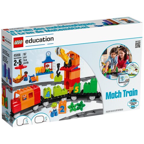 Конструктор LEGO Education PreSchool DUPLO 45008 Математический поезд, 167 дет.