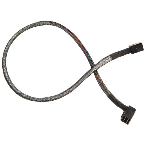 Кабель Adaptec SFF-8643 - SFF-8087 (2280200-R), 0.8 м, черный 6g internal mini sas 36pin sff 8087 male to 4x sata 7pin female fan out cable 1 m 3 3ft