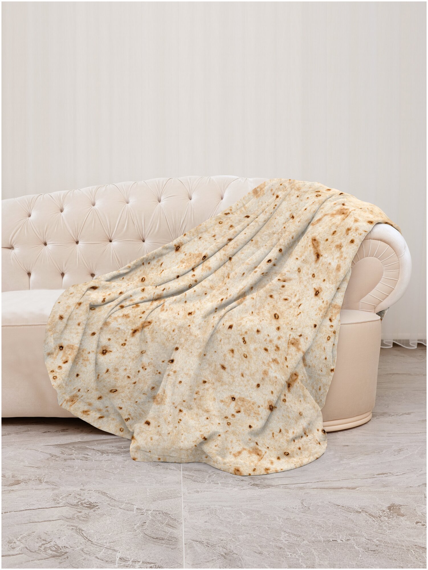 Плед одеяло лаваш / покрывало на диван кровать - фотография № 2
