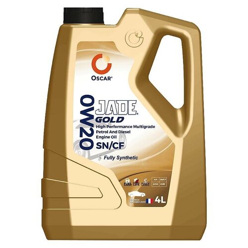 Синтетическое моторное масло Oscar Jade Gold 0W-20, 1 л, 1 шт.