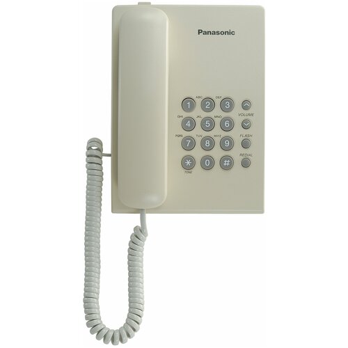 фото Телефон panasonic kx-ts2350 бежевый