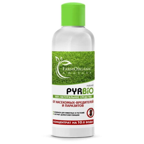 Средство от насекомых вредителей и паразитов PYRBIO natural (100мл)