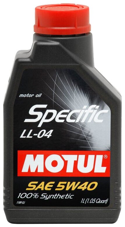 Синтетическое моторное масло Motul Specific LL-04 5W40