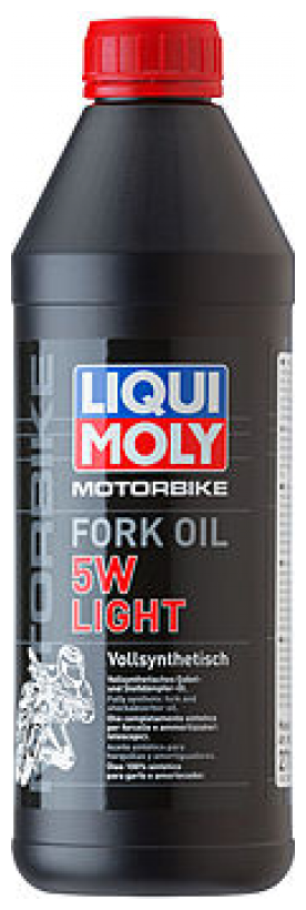 Масло вилочн. Liqui Moly Motorbike Fork Oil Light 1л. синтет. мототех. (2716) - фото №1