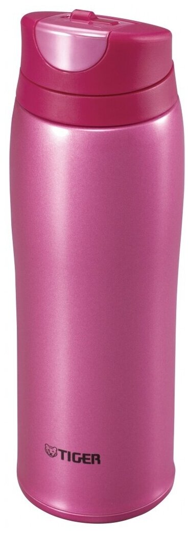 Термокружка Tiger MCB-H048 Raspberry Pink, 0.48 л (цвет - малиновый)