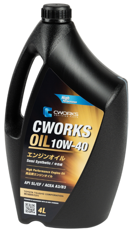 Синтетическое моторное масло CWORKS 10W-40 A3/B3