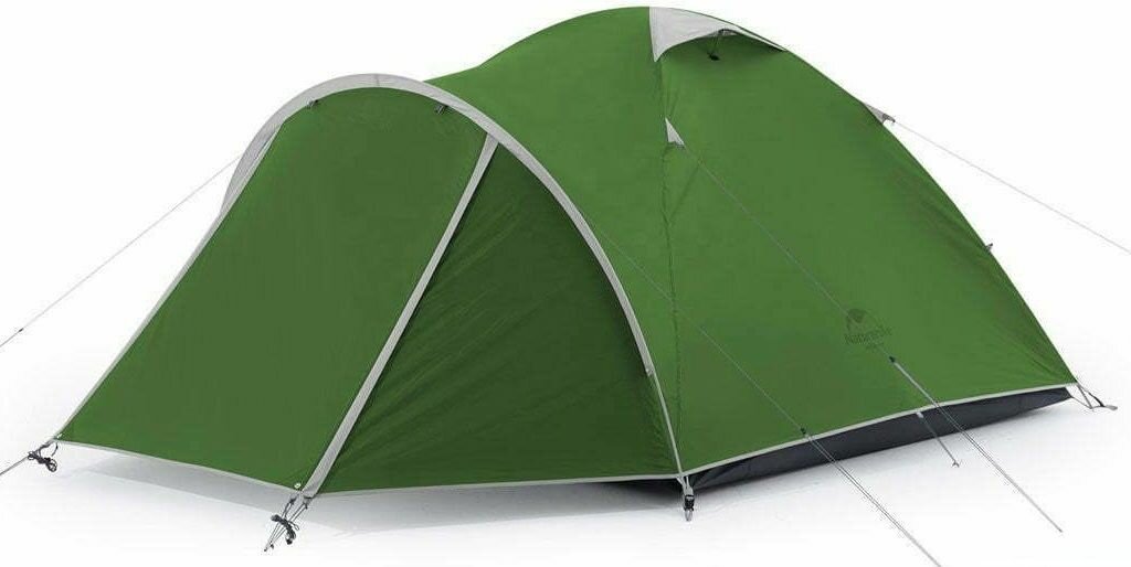 фото Палатка туристическая / Naturehike P-Plus Dark Green / палатка для туризма, треккинга, кемпинга