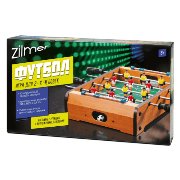 Настольная игра Zilmer Футбол, 50х30,5х9,5 см - фото №17