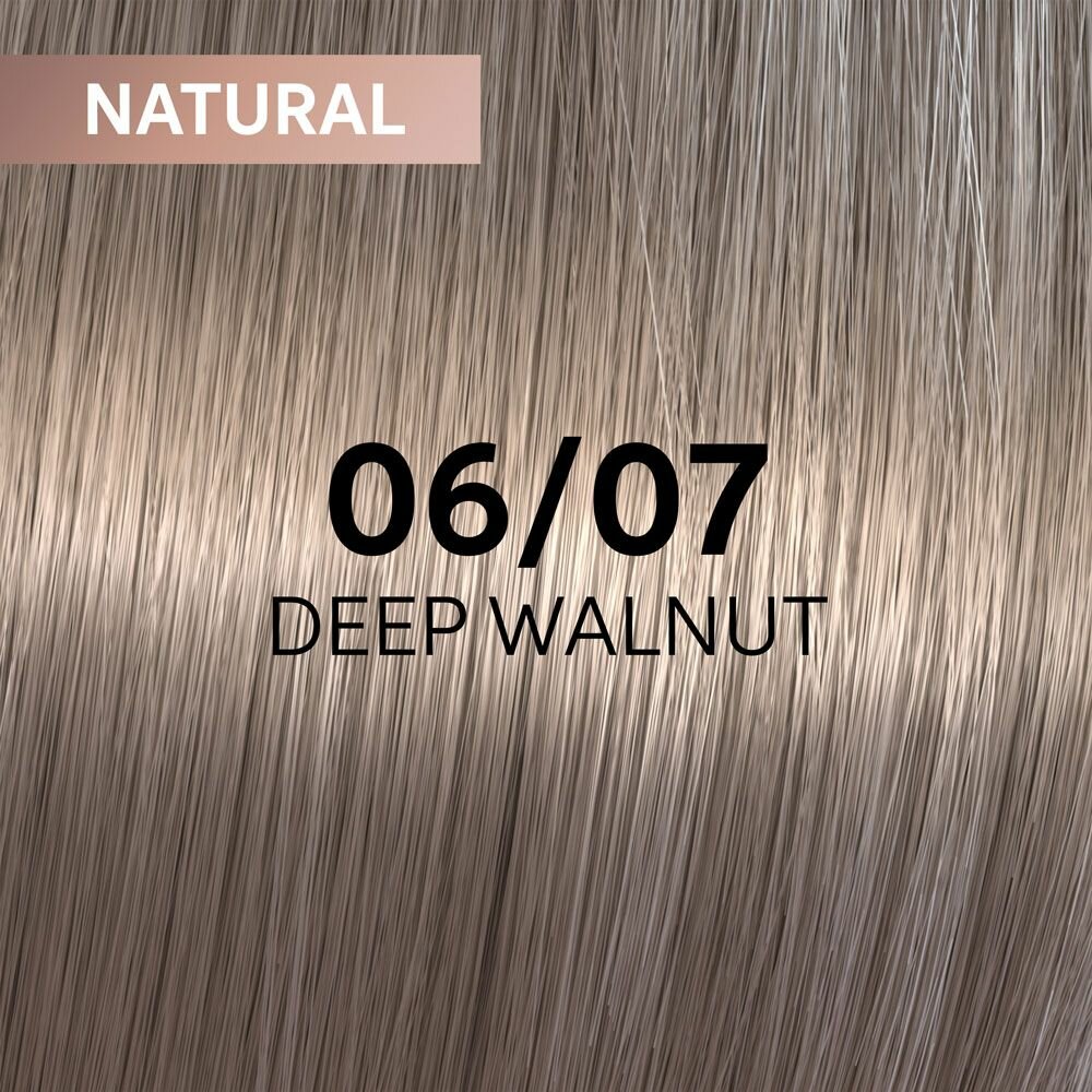 Wella Professionals Shinefinity 06/07 Гель-крем краска - Грецкий орех, 60 мл — фото 1