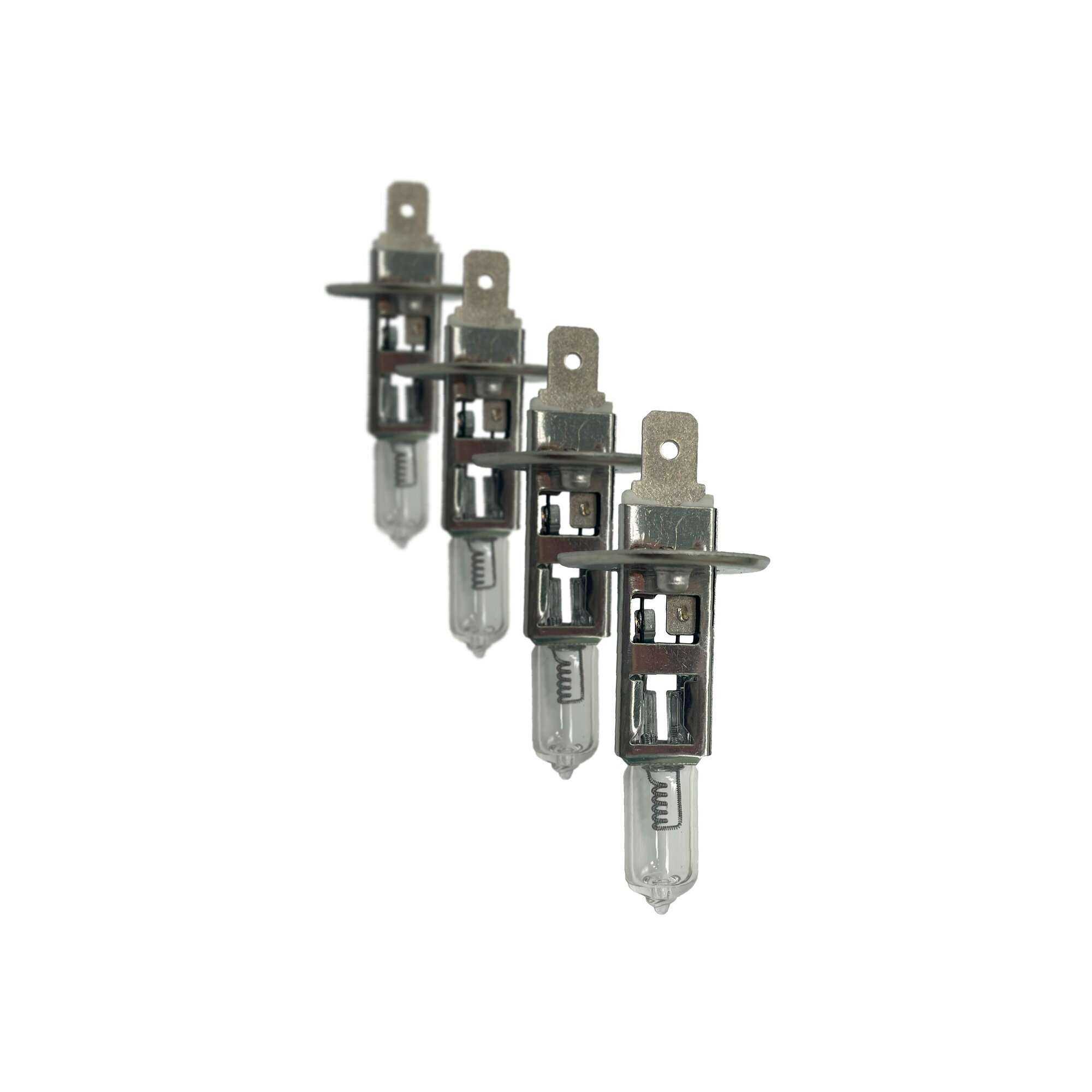 Лампа галогеновая АКГ 24-70 H1 P14.5s 24V 70W PREMIUM, комплект из 4 шт