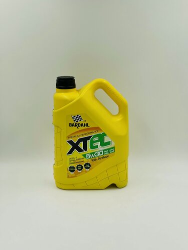 Изображение товара Масло моторное Bardahl XTEC 5w30 C2/C3, синтетическое, 5 литров