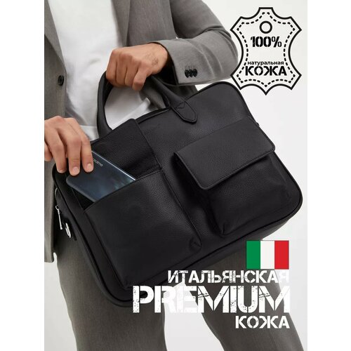 Портфель Francesco Dante, черный