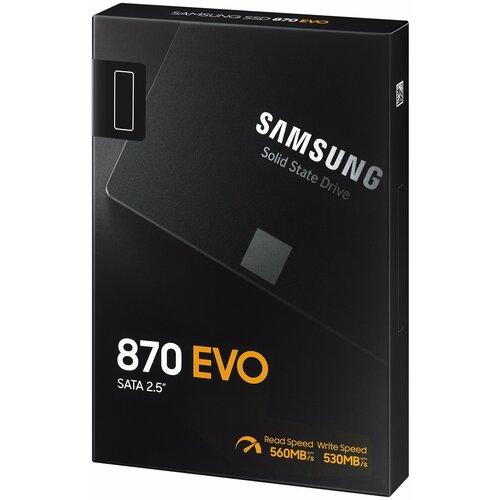 Твердотельный накопитель SSD Samsung 870 EVO MZ-77E1T0 1ТБ SATA3 10260₽