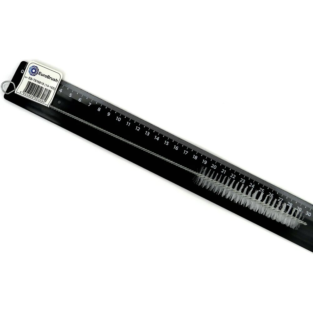Щетка ерш EuroBrush Д18x100x300 с хв-м + кольцо ворс нейлон 025 (код 14-165) EB-T816818