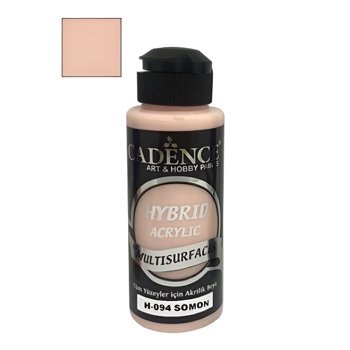 Акриловая краска Cadence Hybrid Acrylic Paint, 120 ml. Salmon H-094