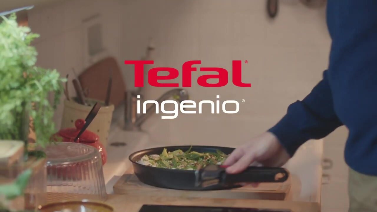 Набор посуды со съемной ручкой Tefal Ingenio Cook Eat L881S904, 9 предметов, нержавеющая сталь — фото 1