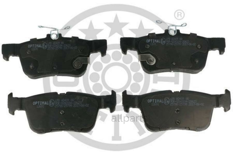 OPTIMAL BP-12691 Колодки тормозные дисковые комплект FORD: GALAXY MONDEO V Schr? gheck MONDEO V Stufenheck MONDEO