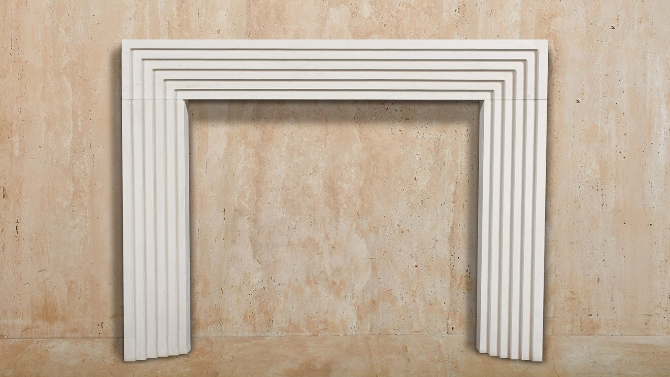 Каминный портал из натурального камня известняка Mel 524172001