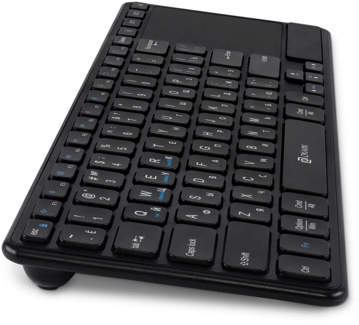 Клавиатура беспроводная с тачпадом Oklick K614W, Wireless/USB, Черный 1979327 - фото №15
