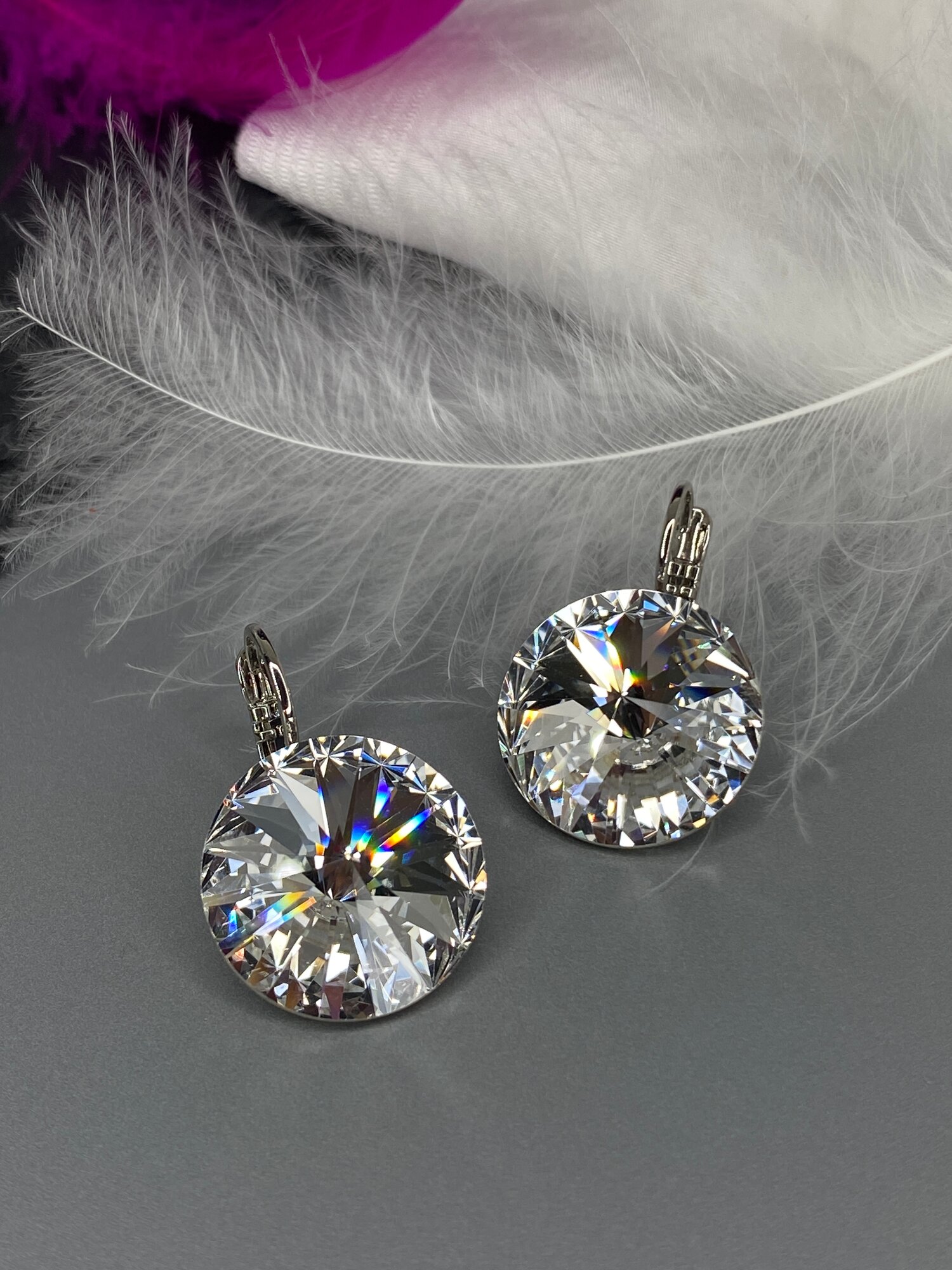 Серьги Amante crystal 