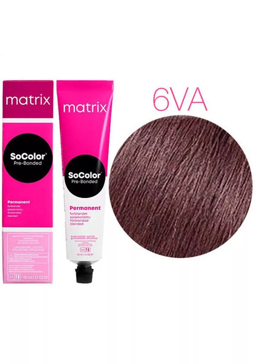 Matrix SoColor 6VA Стойкая краска для волос 90 мл