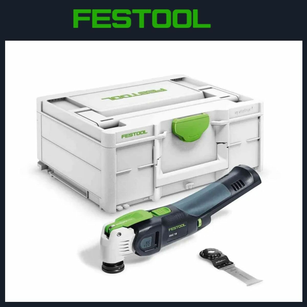 Многофункциональный инструмент Festool VECTURO OSC 18 Li E-Basic 576591