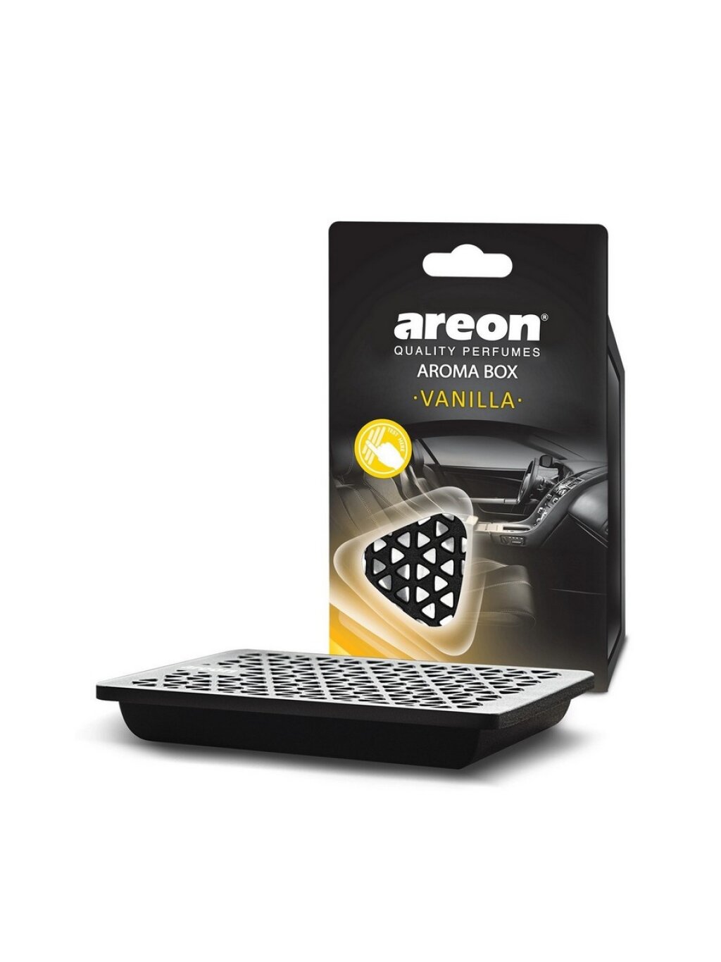 Ароматизатор под сиденье Areon Aroma Box Vanilla/Ваниль