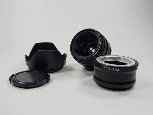 Изображение товара Советский Биотар. Комплект. Гелиос 44-2 f/2 58мм на Sony NEX E-mount. Крученое вихревое боке.