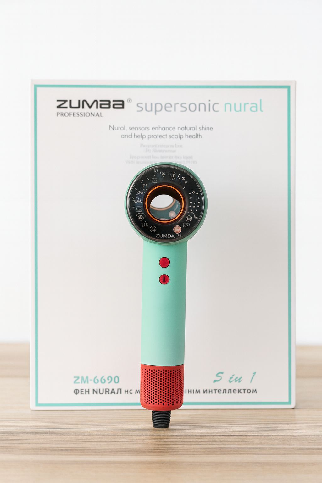 Фен для волос профессиональныйZumba Supersonic Nural ZM-669 , Dyson