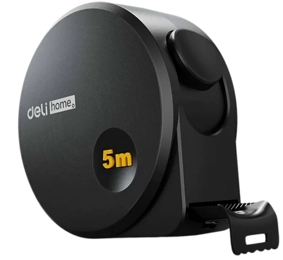 Рулетка Xiaomi Deli Home Series 5m HT8519 Black