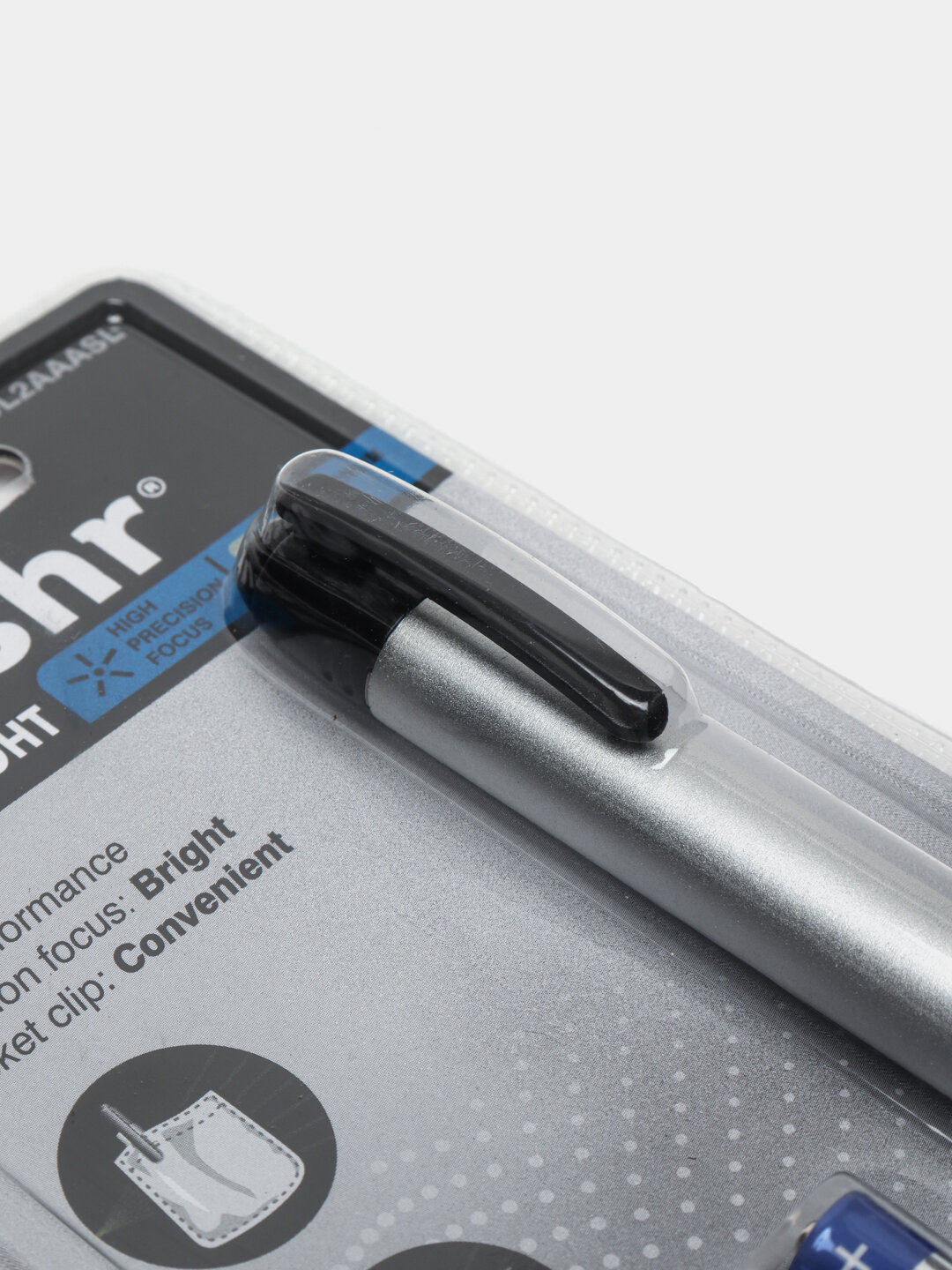 Фонарь Beshr Penlight, компактный, ручной, 2 батарейки, 1,5Вт — фото 1