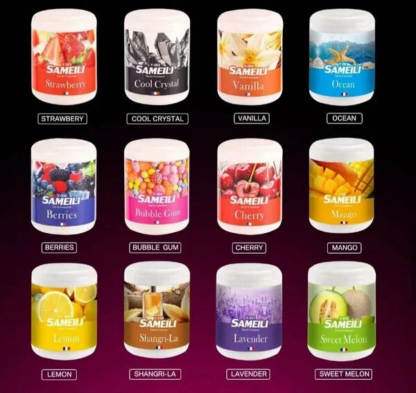 Гелевый ароматизатор для комнаты, автомобиля и для комнаты. Sameili: Вишня — фото 1