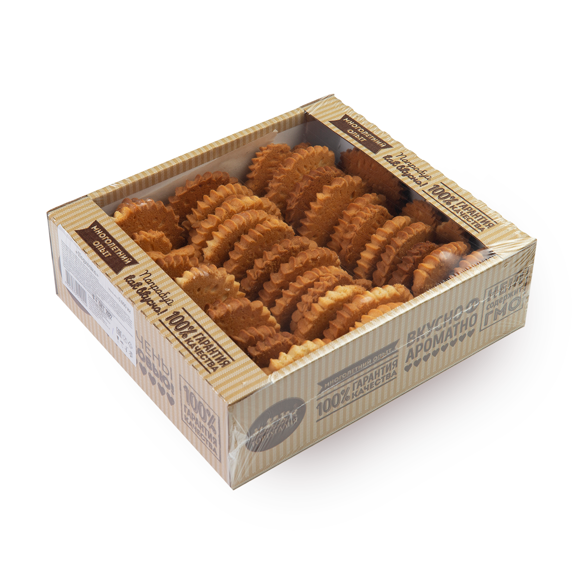 Печенье Челны-Хлеб "Подковка", сдобное, картонная упаковка, 600 г