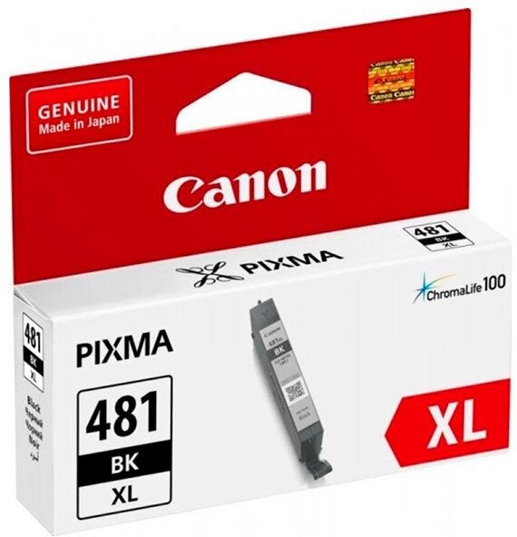 Картридж Canon CLI-481XL Black 2047C001 для Pixma TS6140/TS8140TS/TS9140/TR7540/TR8540