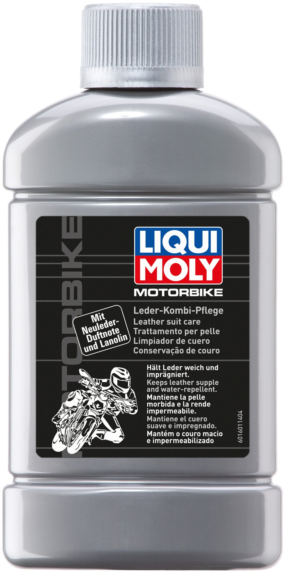 1601 LiquiMoly Средство для ухода за кожей Motorbike Leder-Kombi-Pflege 0,25л