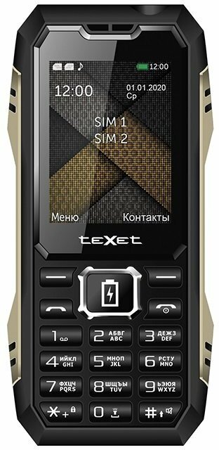 TEXET Телефон teXet TM-D428 Black