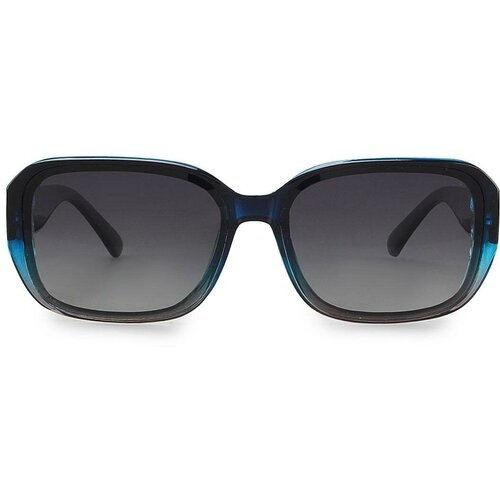 фото Солнцезащитные очки more jane, квадратные, оправа: пластик, поляризационные, для женщин, синий