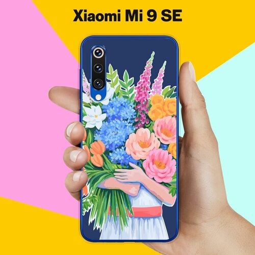 Силиконовый чехол на Xiaomi Mi 9 SE Букет цветов / для Сяоми Ми 9 СЕ силиконовый чехол на xiaomi mi 9 se букет цветов для сяоми ми 9 се