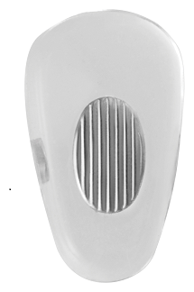 Носовой упор OptiTech для очков, повышенной комфортности, с анти-пыльным покрытием с меаллической серебристой вставкой "под винт", 2 пары