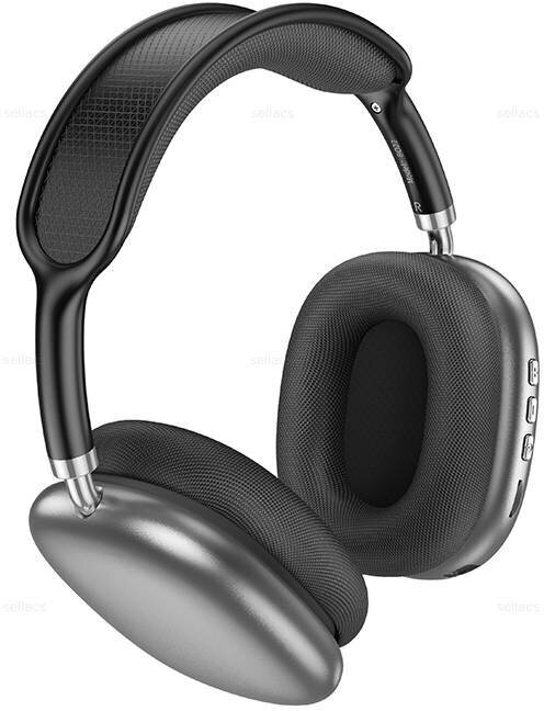 Наушники bluetooth BOROFONE BO22 Elegant headphones (серый)
