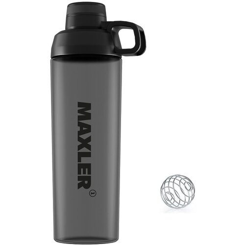 зелёный maxler бутылка для воды 700 мл water bottle h543 700 ml maxler Шейкер Maxler Essence, 700 мл, черный