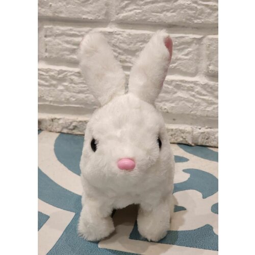 Мягкая игрушка заяц плюшевый интерактивный кролик для детей плюшевый интерактивный кролик
