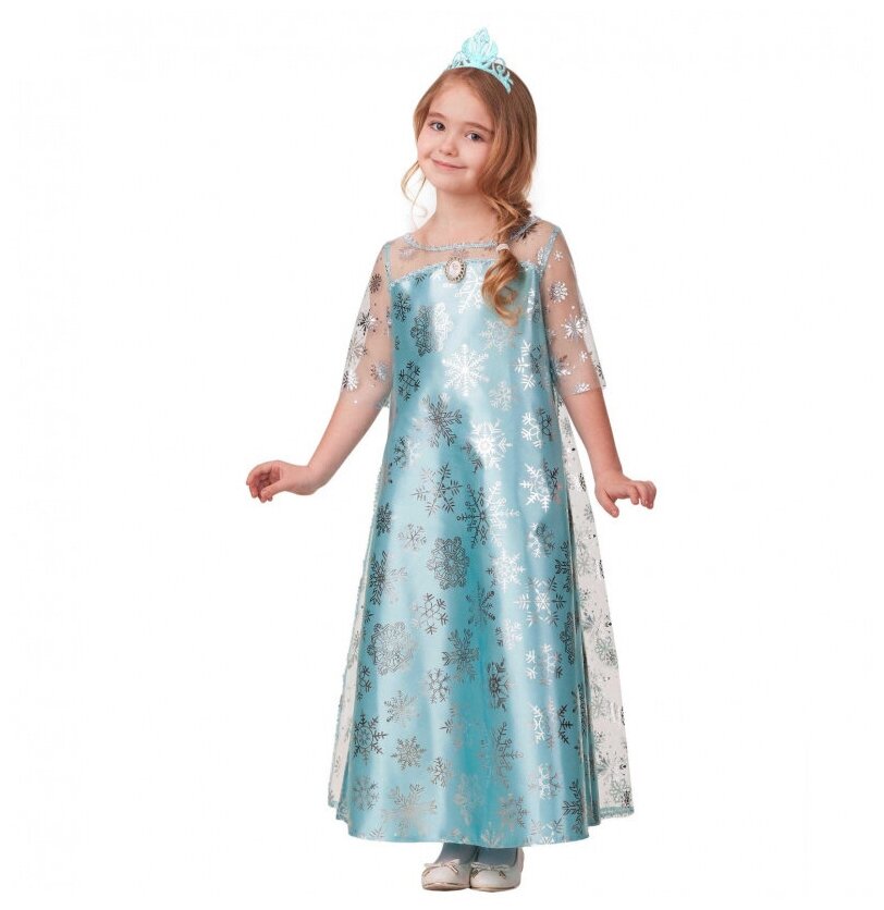 Детский костюм зимней принцессы (11878) 122 см