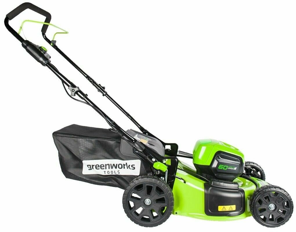 Аккумуляторная газонокосилка Greenworks GD40LM16X (без акк, без з/у) - фото №16