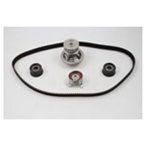 фото Комплект (ремень + ролик + водяной насос) metelli 30-0572-1