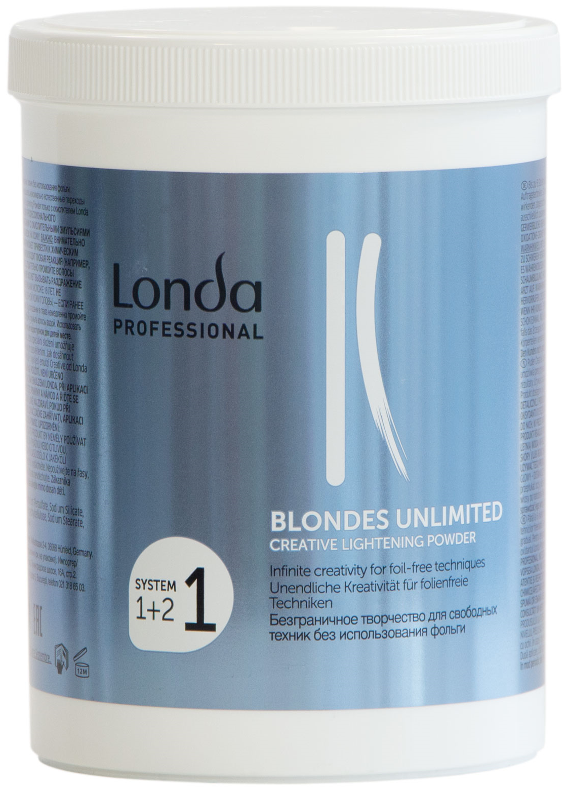 Londa Professional Креативная осветляющая пудра Blondes Unlimited Creative Lightening Powder, 400 мл, 400 г